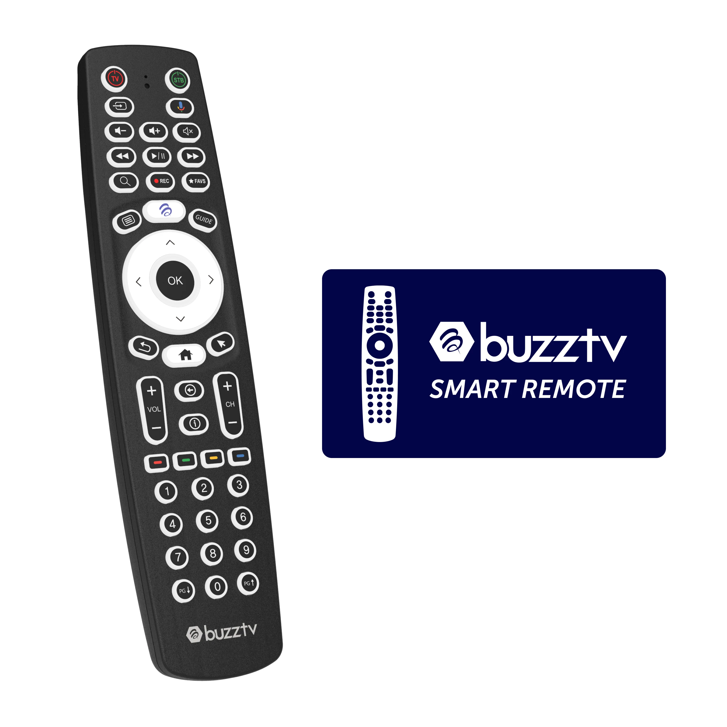 BuzzTV BT-500 Smart Voice Remote - Image 4