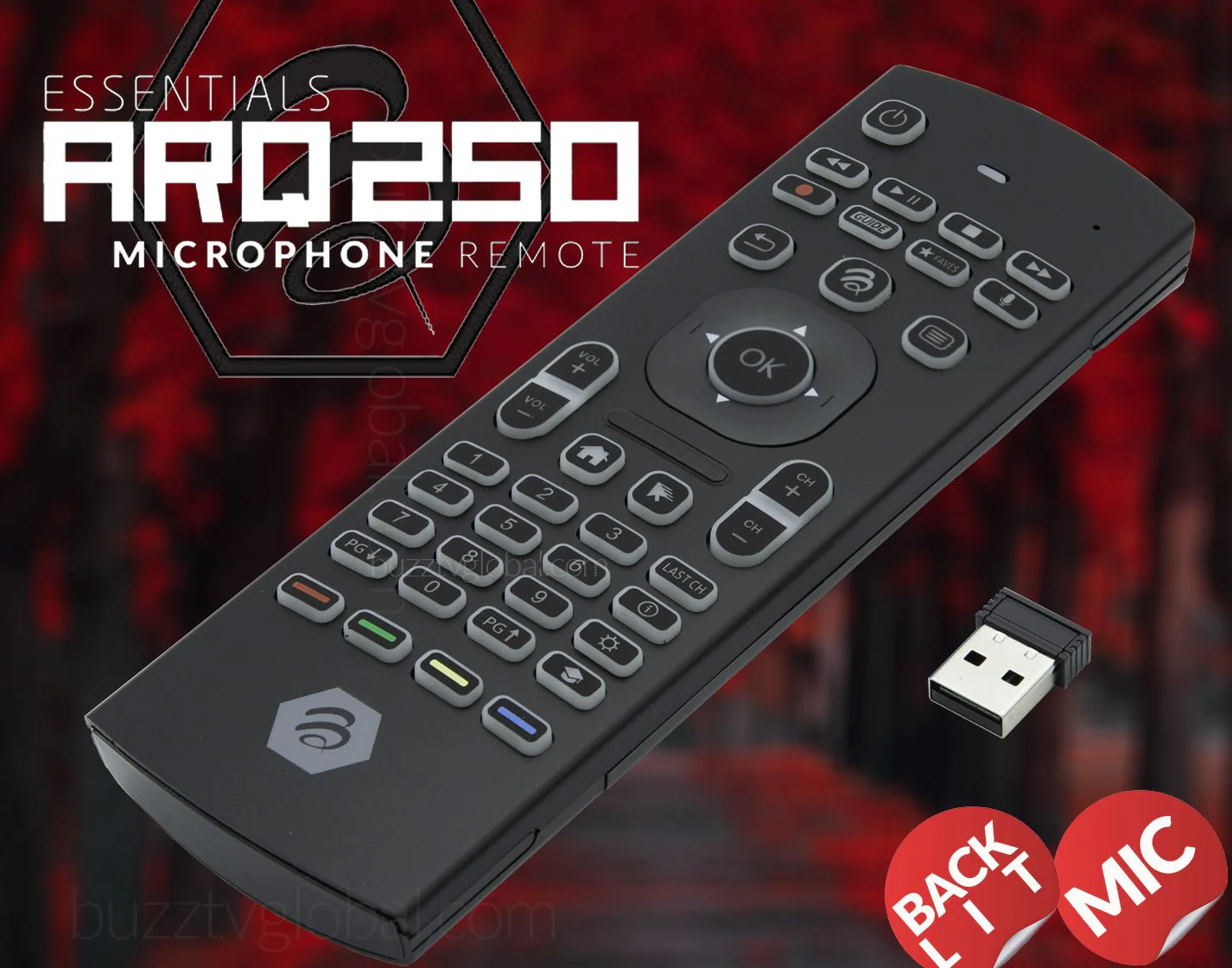 BuzzTV ARQ-250 Keyboard Remote - Image 3