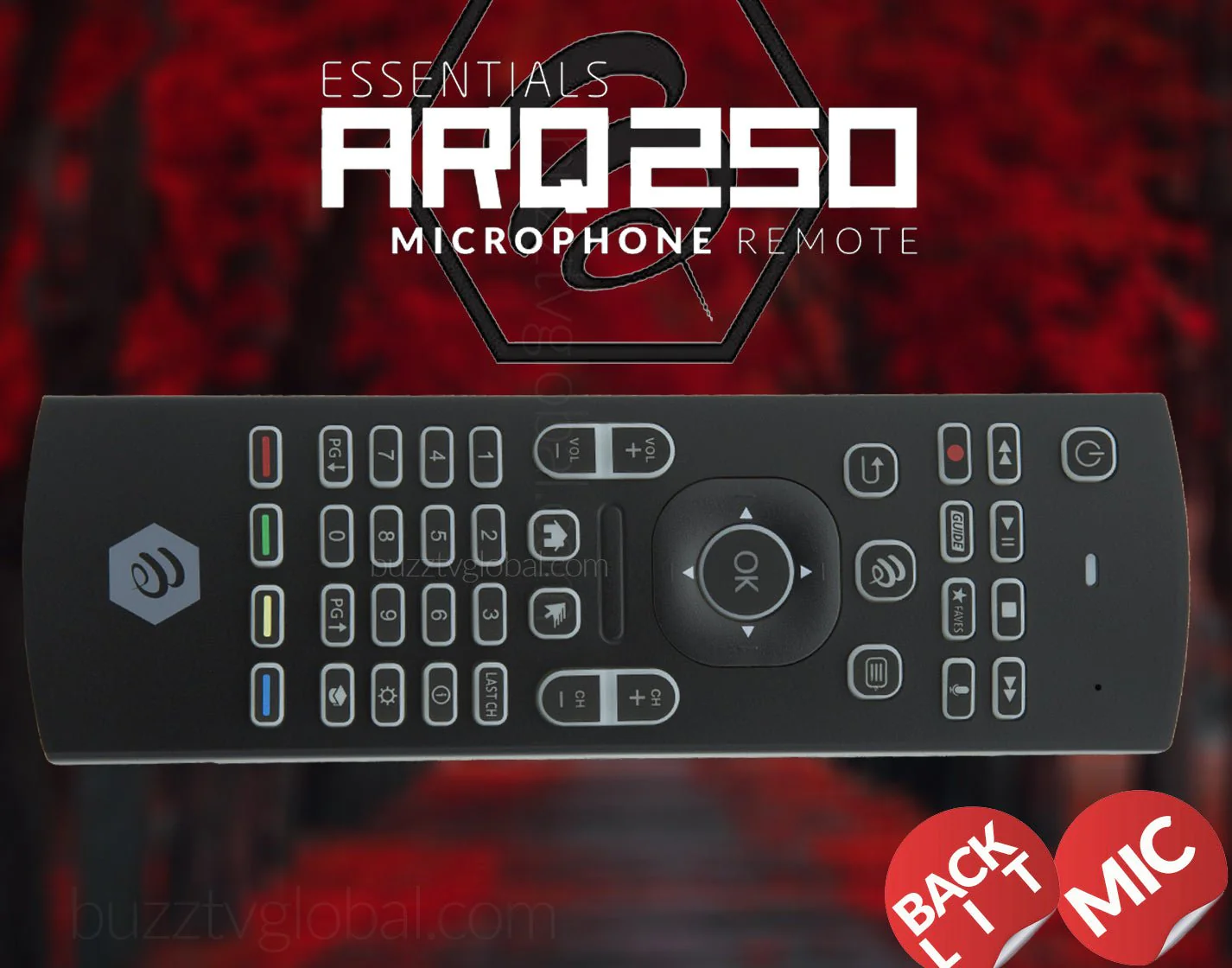 BuzzTV ARQ-250 Keyboard Remote - Image 4