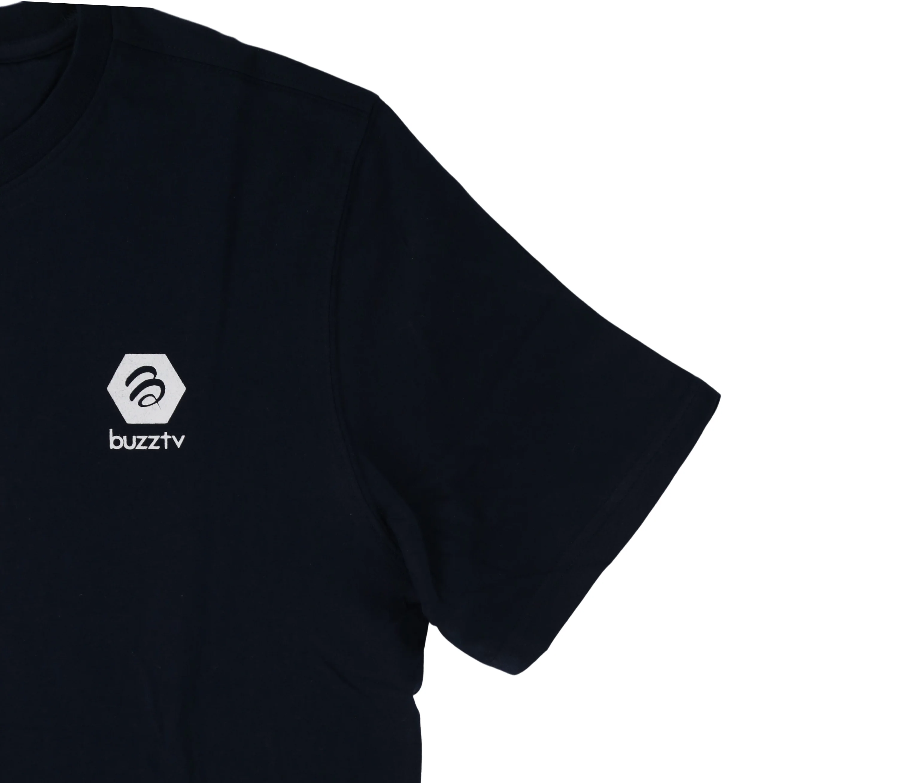 BuzzTV T-Shirt | Navy Blue | 100% Cotton - Image 4